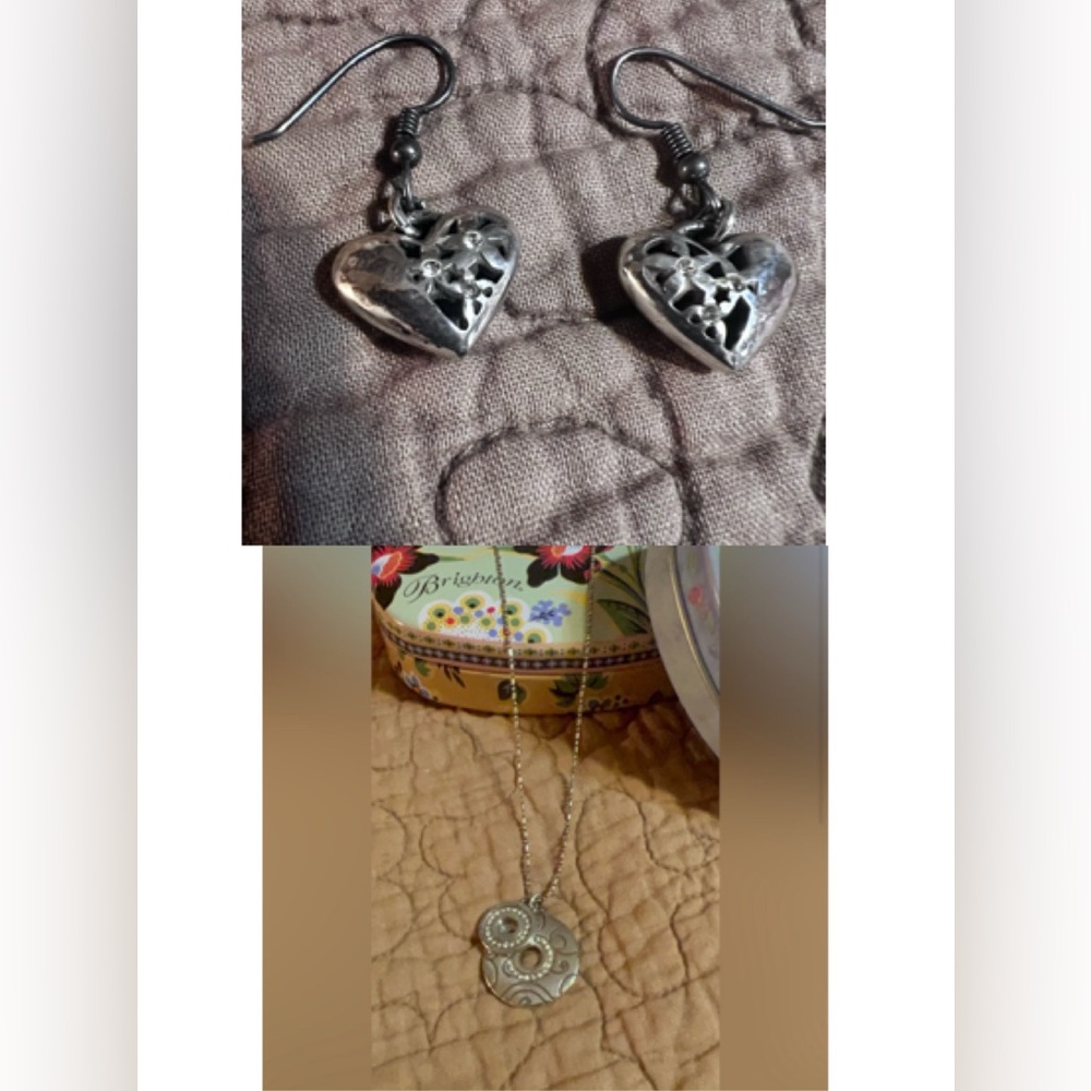 Brighton necklace and earrings